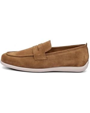 Frau Mocassins Urban Ease À Bout Carré - White