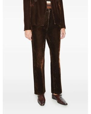 Tory Burch Logo-Patch Jeans - Black