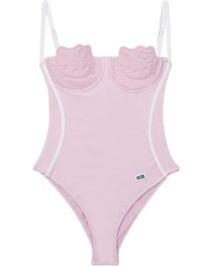 Gcds Costume Da Bagno Hello Kitty - Rosa