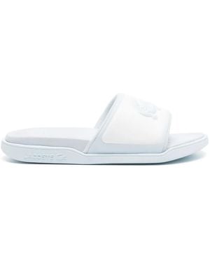 Lacoste Sandali Slides Serve - Bianco