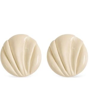 Chloé Sculpted Earrings - Natural