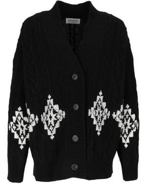 Ermanno Scervino Cardigan Mit Pailletten - Schwarz