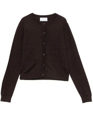 Daniele Fiesoli Button-Up Knitted Cardigan - Black