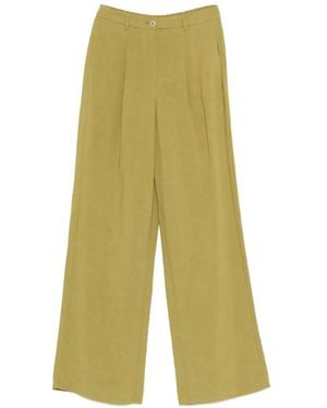 ..,merci Pleated Pants - Green