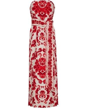 Cara Cara Newcastle Belted Dress - Red