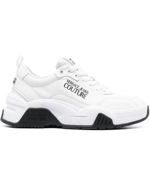 Versace Jeans Couture Sneakers alla moda per uomo e donna - Bianco