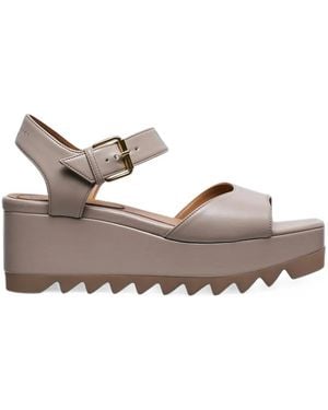 Stella McCartney Elyse Flatform Sandals - Natural