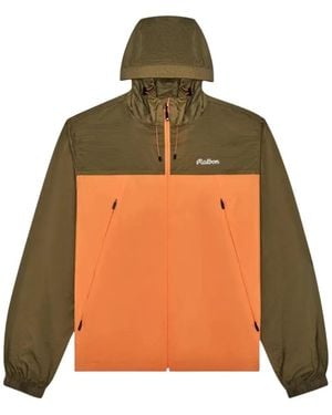 Malbon Golf Caribe Colour-Block Jacket - Orange