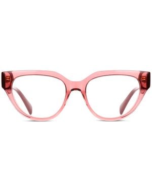 Liu Jo Gafas Con Placa Del Logo - Rosa