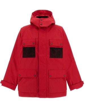 Junya Watanabe X Mammut Multi-Pocket Parka - Red