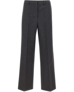 Herskind Ivano Hose mit Falten - Blau