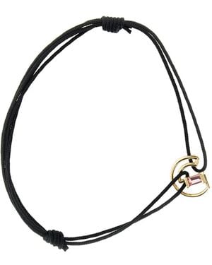 Aliita 9K G Tourmaline Pendant Necklace - Black