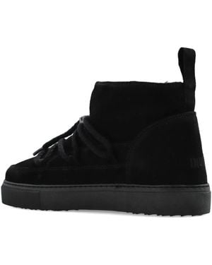 Inuikii Lace-Up Suede Boots - Black