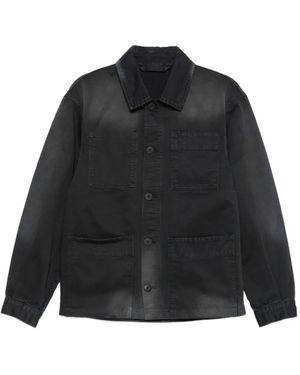 032c Buttoned Pocket Jacket - Black