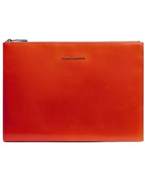 Piquadro Ipad Pro Clutch Bag - Red