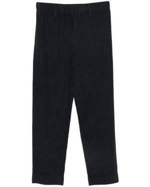 Homme Plissé Issey Miyake Pleated Trousers - Black