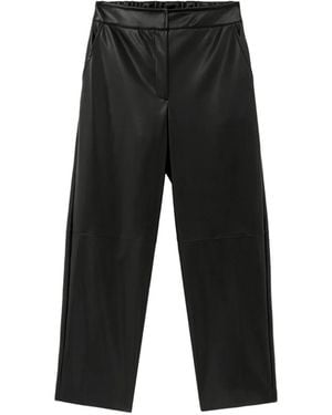 Alpha Studio Pantalones Rectos - Negro