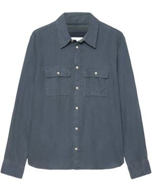 AllSaints Camicia Bond Con Taschino - Blu