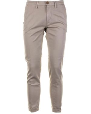 Re-hash Pantalones con tobillos ajustados - Gris