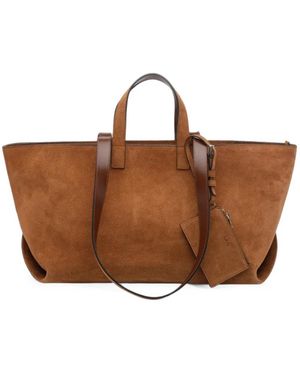 A.P.C. Großer Le Drummer Tote Bag - Braun
