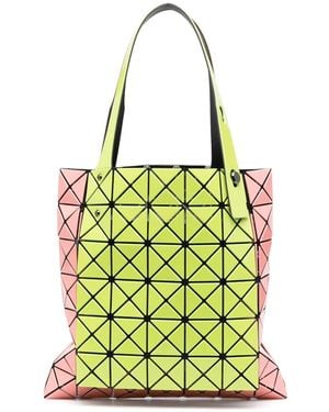 Issey Miyake Borsa Tote Bicolore - Giallo
