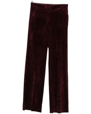 Antonelli Prunelli Corduroy Pants - Purple
