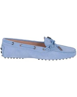 Tod's Gommino Suede Loafers - Blue