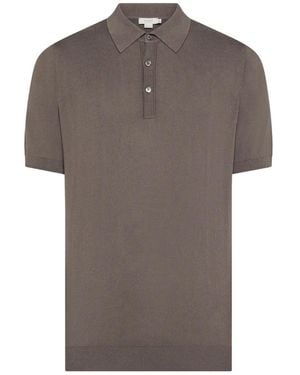 Seventy Buttoned Polo Shirt - Grey