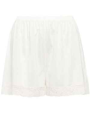 Eres Pantalones Cortos Mineral - Blanco