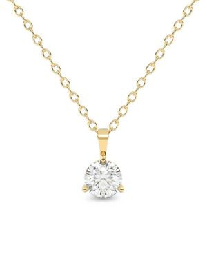 Diamond Essentials Diamond Pendant Necklace - Mettallic