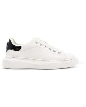 KARL LAGERFELD Kore Logo-Plaque Chunky-Sole Trainers - White