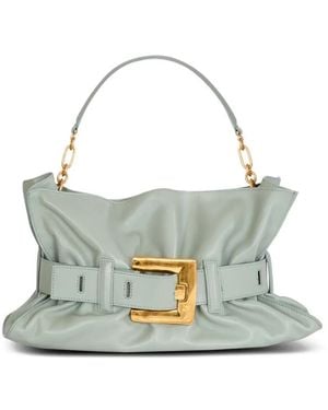 Balmain Medium Anthem Shoulder Bag - Blue