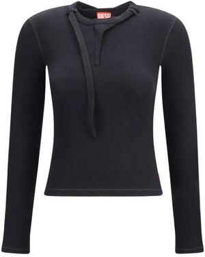 DIESEL T Iara Ls Long-Sleeved Top - Blue