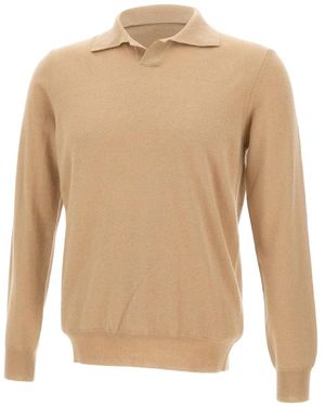Kangra Jersey de canalé - Blanco