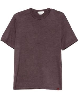 Jacob Cohen Crew-Neck T-Shirt - Purple