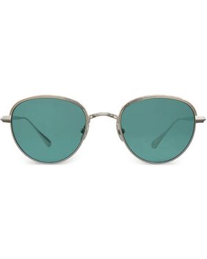 Garrett Leight Wells J Geometric-Frame Sunglasses - Green