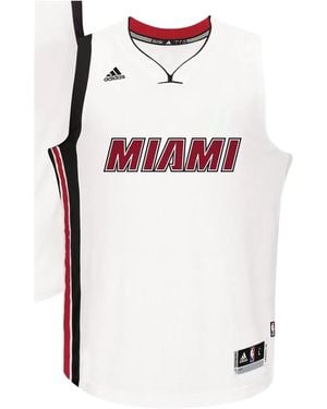 adidas Miami Heat Swingman T-Shirt - White