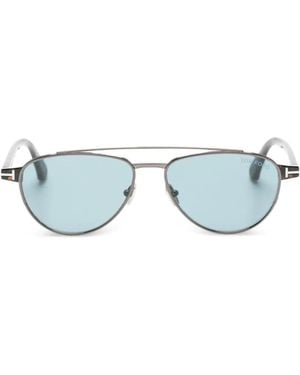Tom Ford Gafas De Sol Con Montura Estilo Piloto - Azul