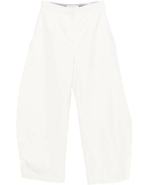 Viktoria Chan Pantalon Cleo Ample - White
