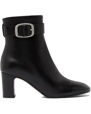 CAREL PARIS Thelma Buckle Boots - Black