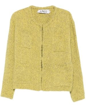 LN22 Knit Cardigan - Yellow