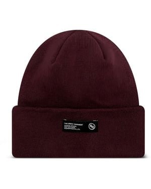 Neighborhood Logo-Label Beanie - Red