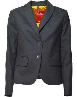 ..,merci Single-Breasted Blazer - Blue