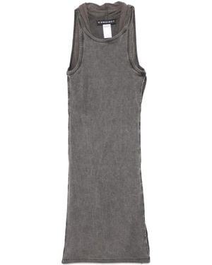 Y. Project Vestido de tejido jersey - Gris