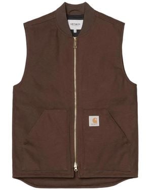 Carhartt Zip Classic Vest - Brown