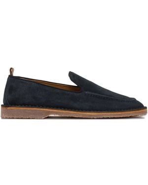 Buttero Loafer aus Wildleder - Blau