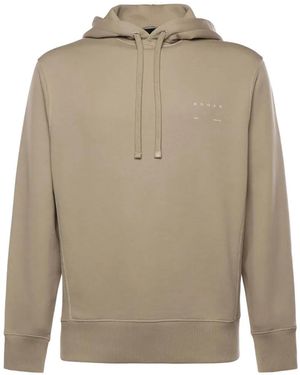 Hogan Logo-Print Hoodie - Natural