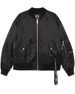 44 Label Group Profiler Bomber Jacket - Black