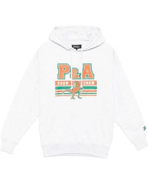 PEACE AND AFTER T-Rex Hoodie - White