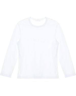 Helmut Lang ロゴ Tシャツ - ホワイト